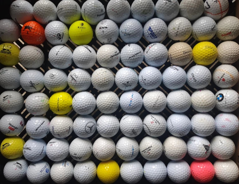 Por qué no conviene comprar bolas de golf reacondicionadas