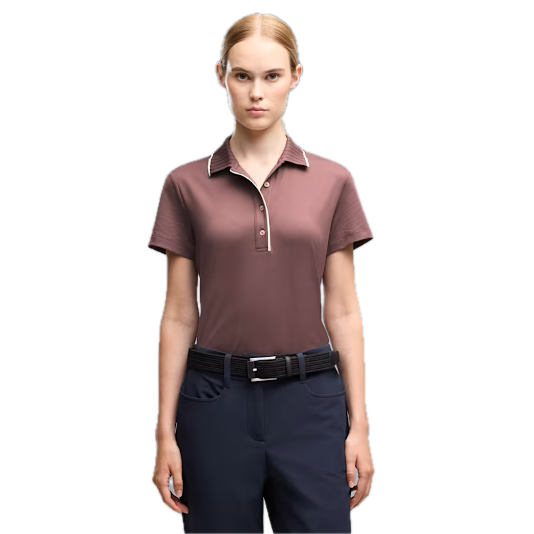 PUMA Polo CLOUDSPUN Bridges Manga Corta Mujer Marrón Cacao - GolfCenter.fr