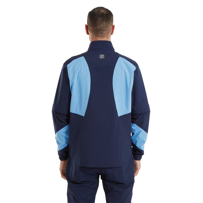 FootJoy Chaqueta repelente al agua HydroLite X Azul Marino / Azul - GolfCenter.fr