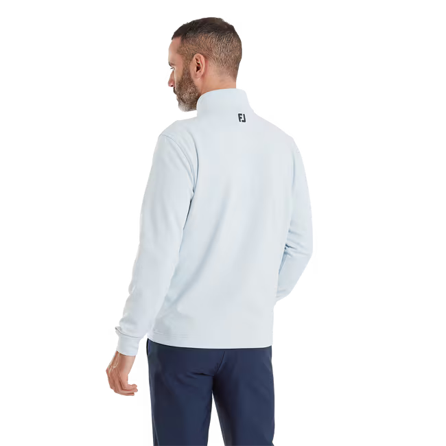 FootJoy Pullover Texturé ThermoSeries Gris Brume