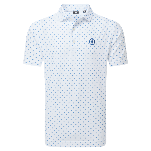 FootJoy Polo The Open 154th Fleuri Blanco - GolfCenter.fr