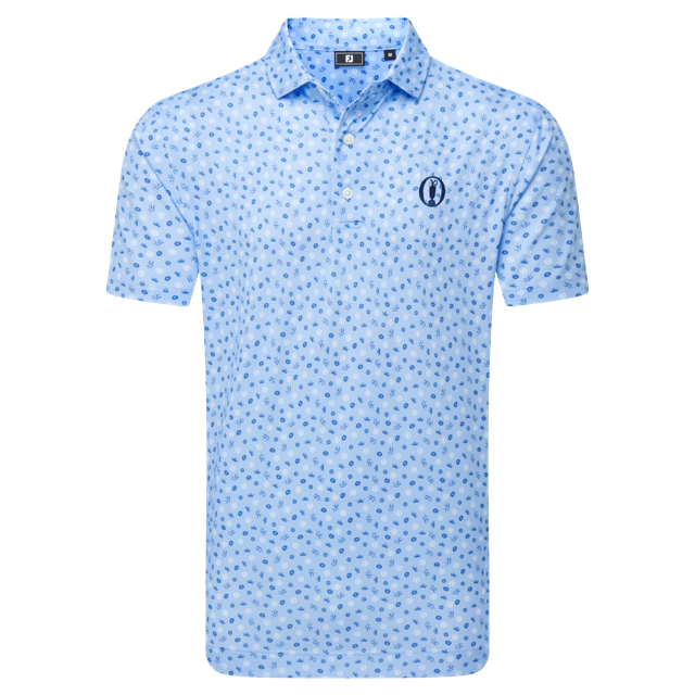 FootJoy Polo The Open 154th Héritage Azul Cielo - GolfCenter.fr