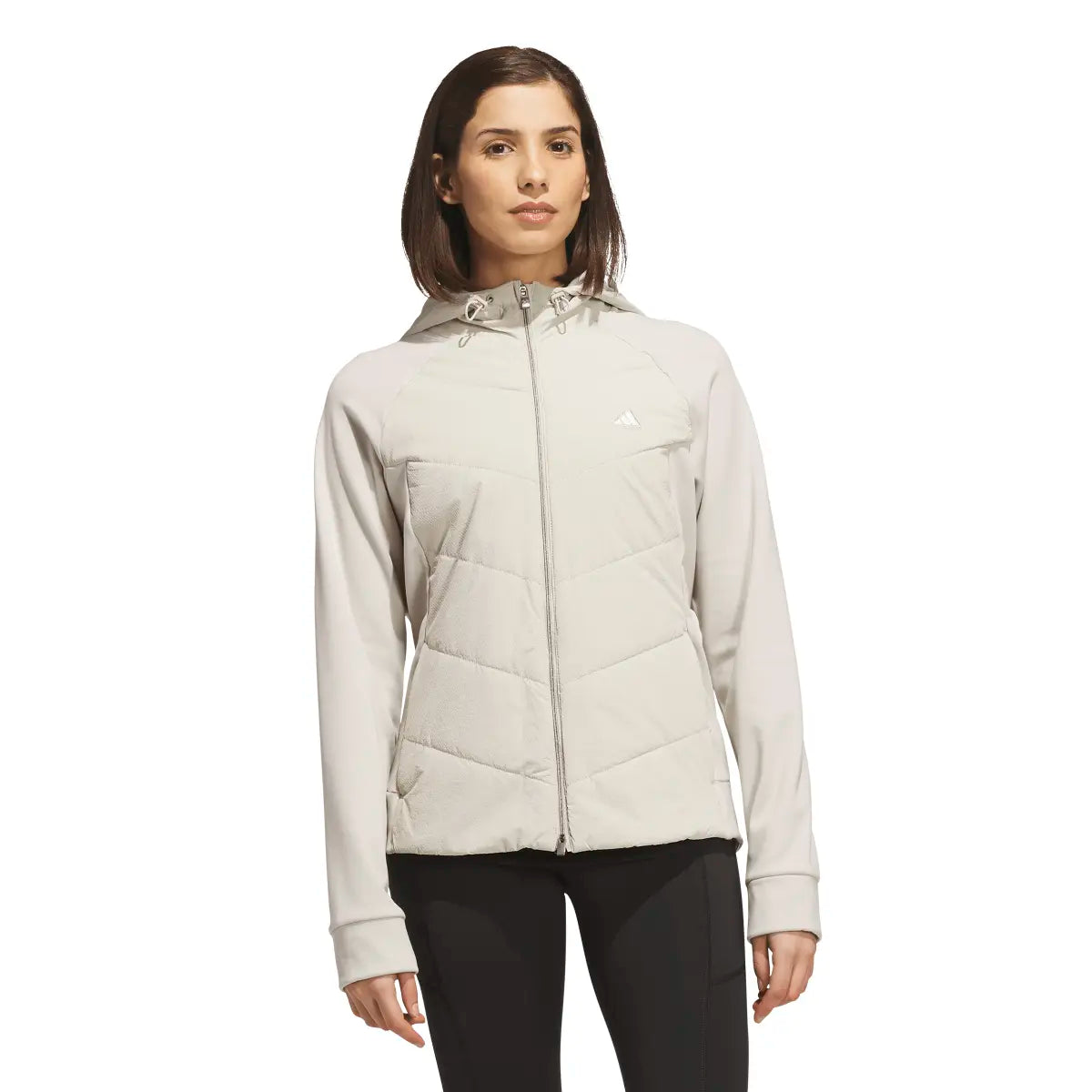 Adidas Chaqueta a Capucha Mujer Ultimate365 Course Control Crema - GolfCenter.fr