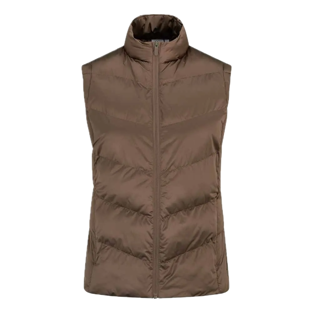 Ping Gilet sans manches matelassé Annalise Femme Café