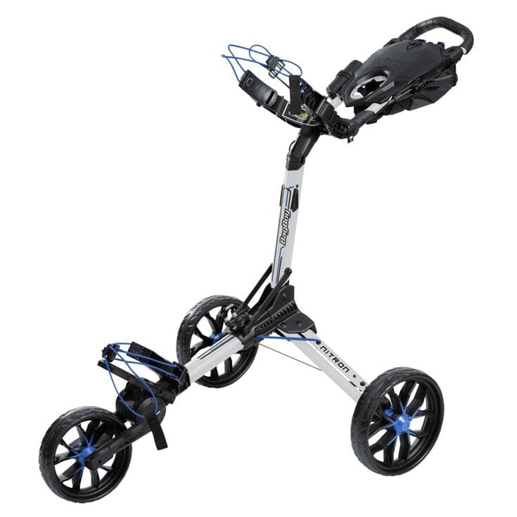 BagBoy Carro Manual Nitron Auto-Open Blanco Cobalt