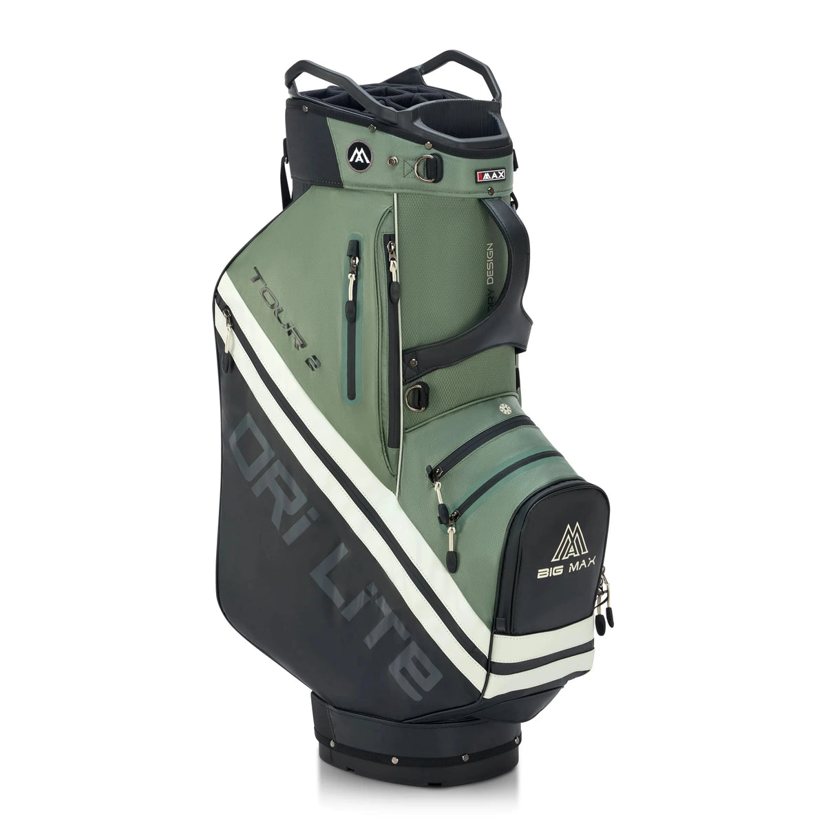 Big Max Bolsa de Carro Dri Lite Tour 2 Black Olive Off White