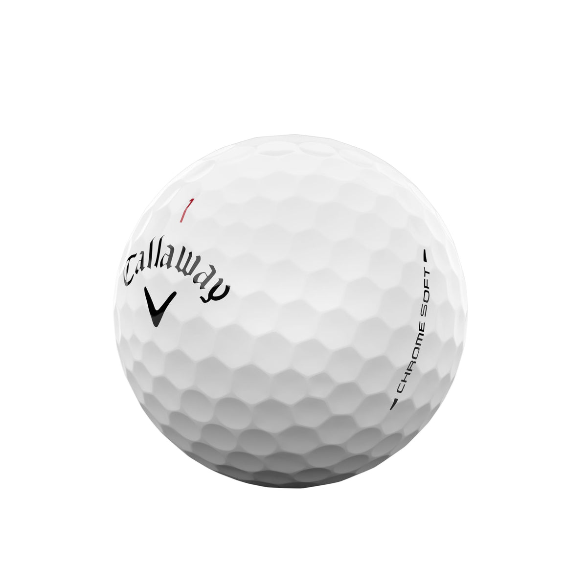 Callaway Balles Chrome Soft Blanche 2026 (Boite de 12)
