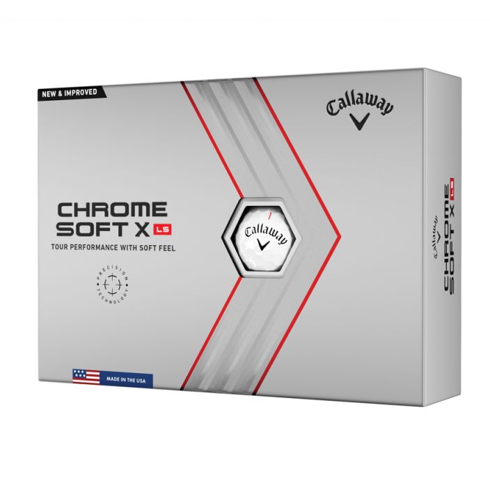 Callaway Bolas Chrome Soft X LS (caja de 12)