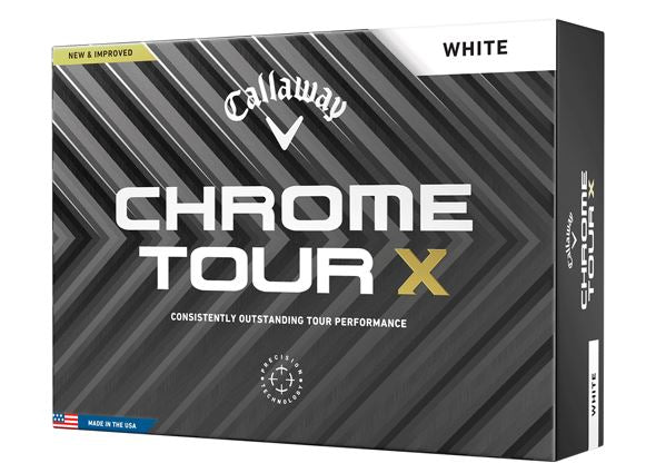 Callaway Bolas Chrome Tour X 2024