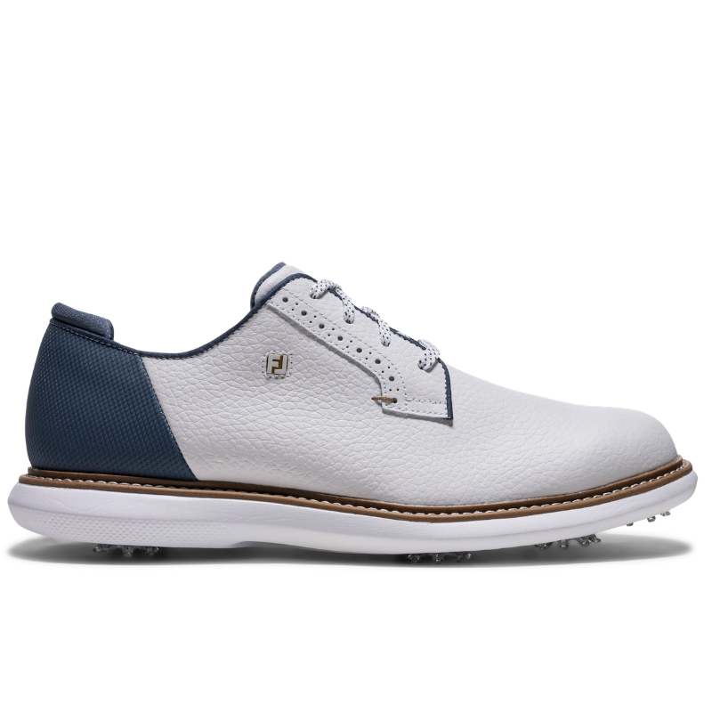 FootJoy Zapatos Traditions Blanco/Azul - GolfCenter.fr