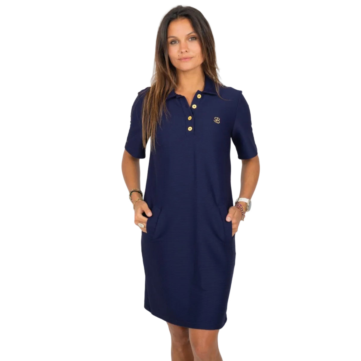 Chiberta Vestido de golf ADEN mujer Azul Marino