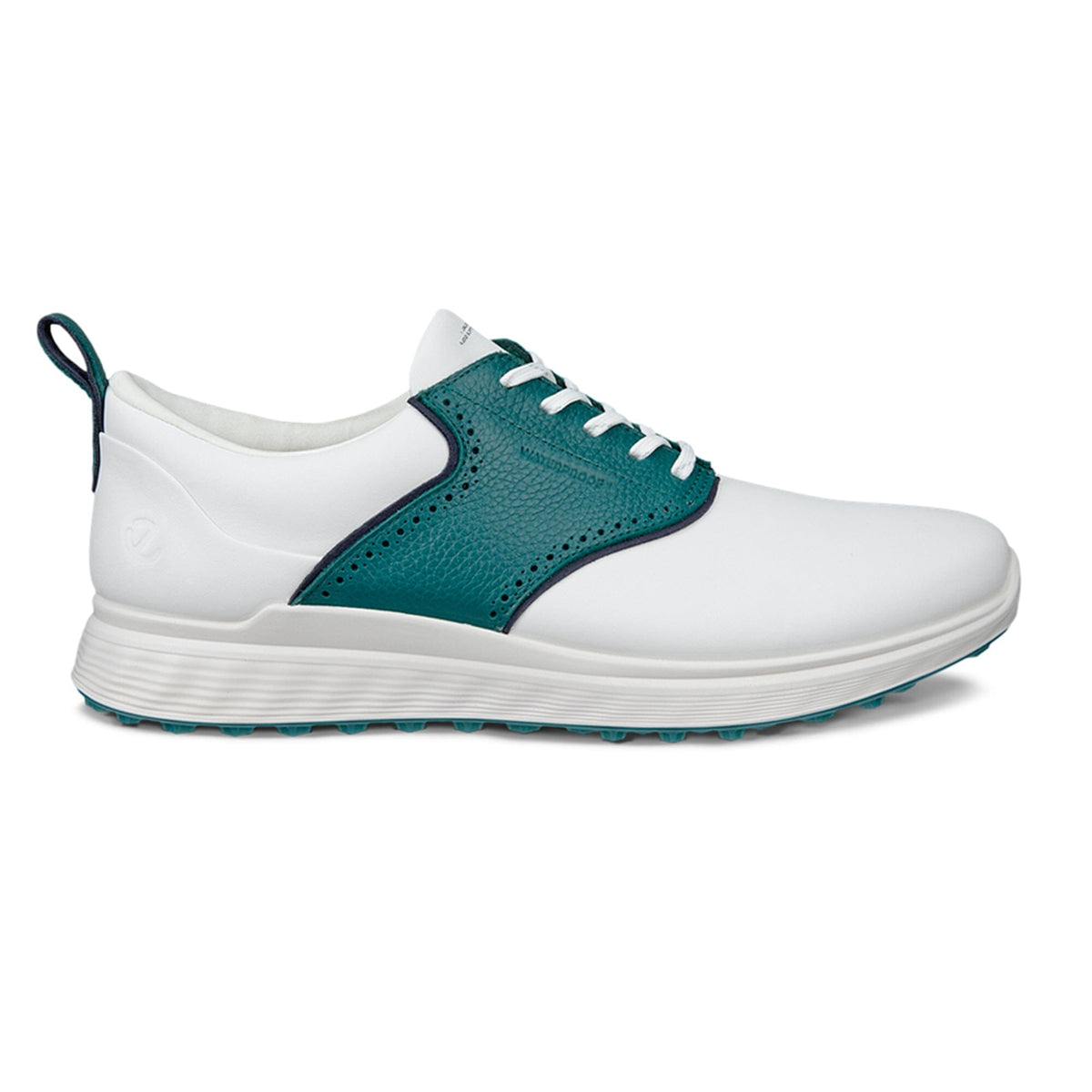 ECCO Zapatos de golf S-Casual Blanca Bay Green