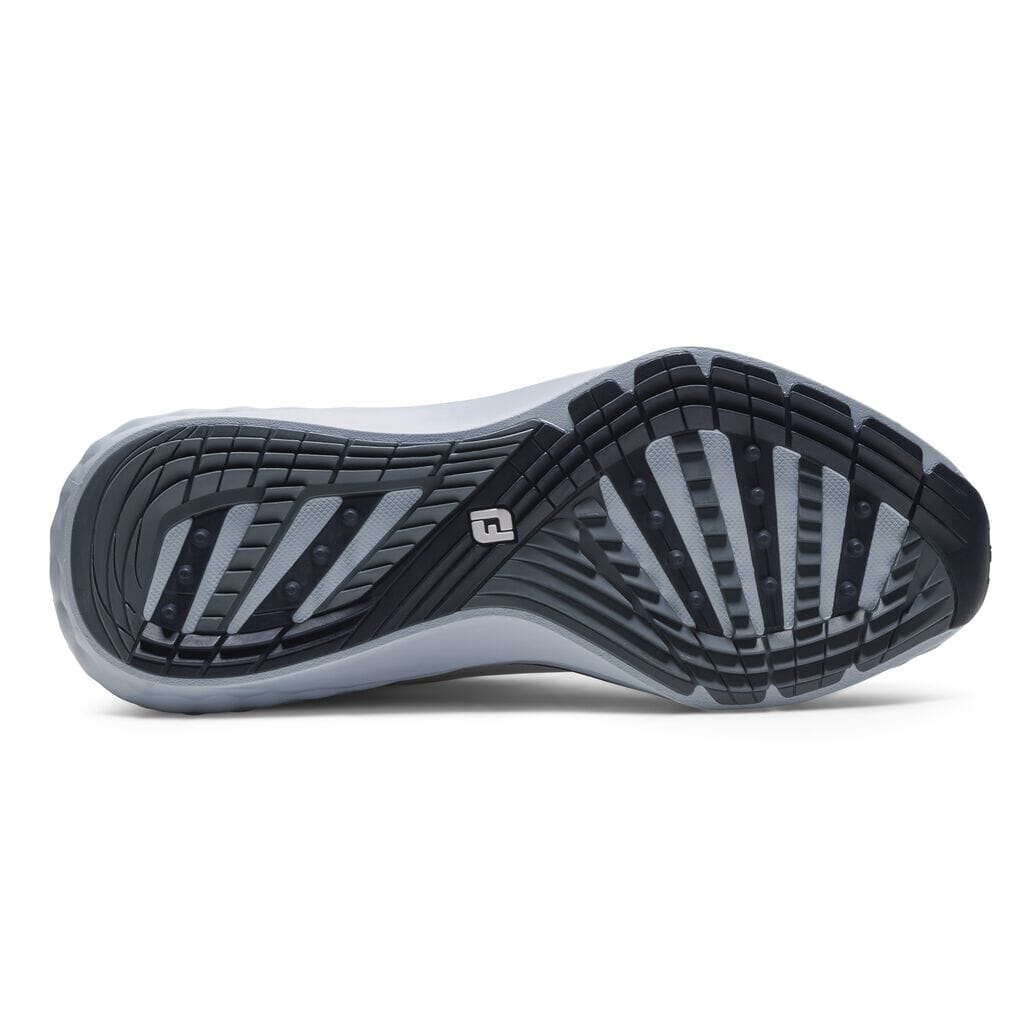 FootJoy zapato de golf Quantum Leather Blanco Marino Azul Cielo