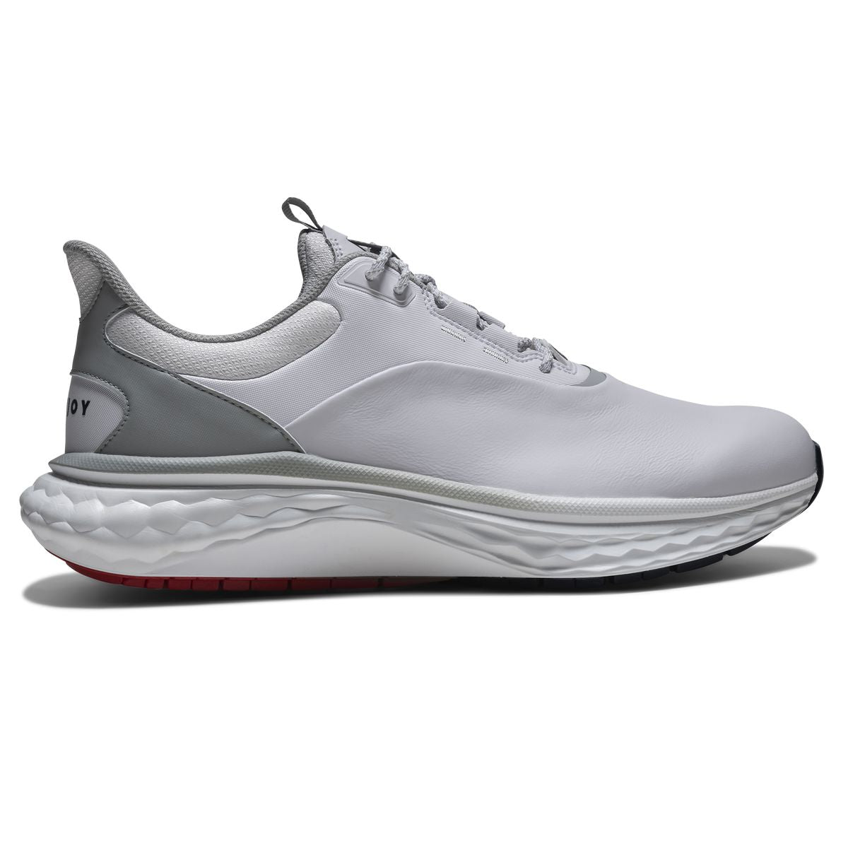 FootJoy zapato Quantum Leather Blanco Gris - Comodidad & Style moderne