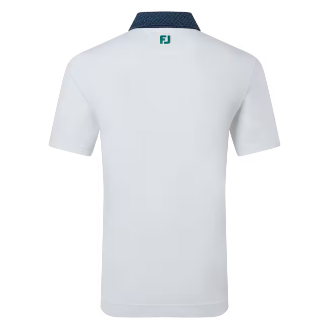 Footjoy Polo Piqué Détails Géométriques
