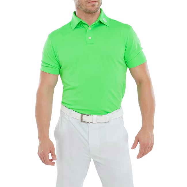 Footjoy polo Stretch Piqué Solid Vert