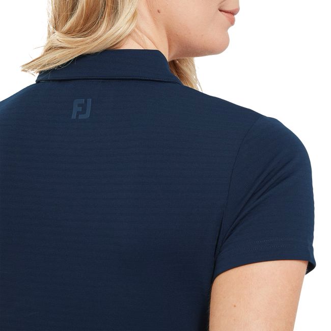 Footjoy polo femme Jacquard manches courtes
