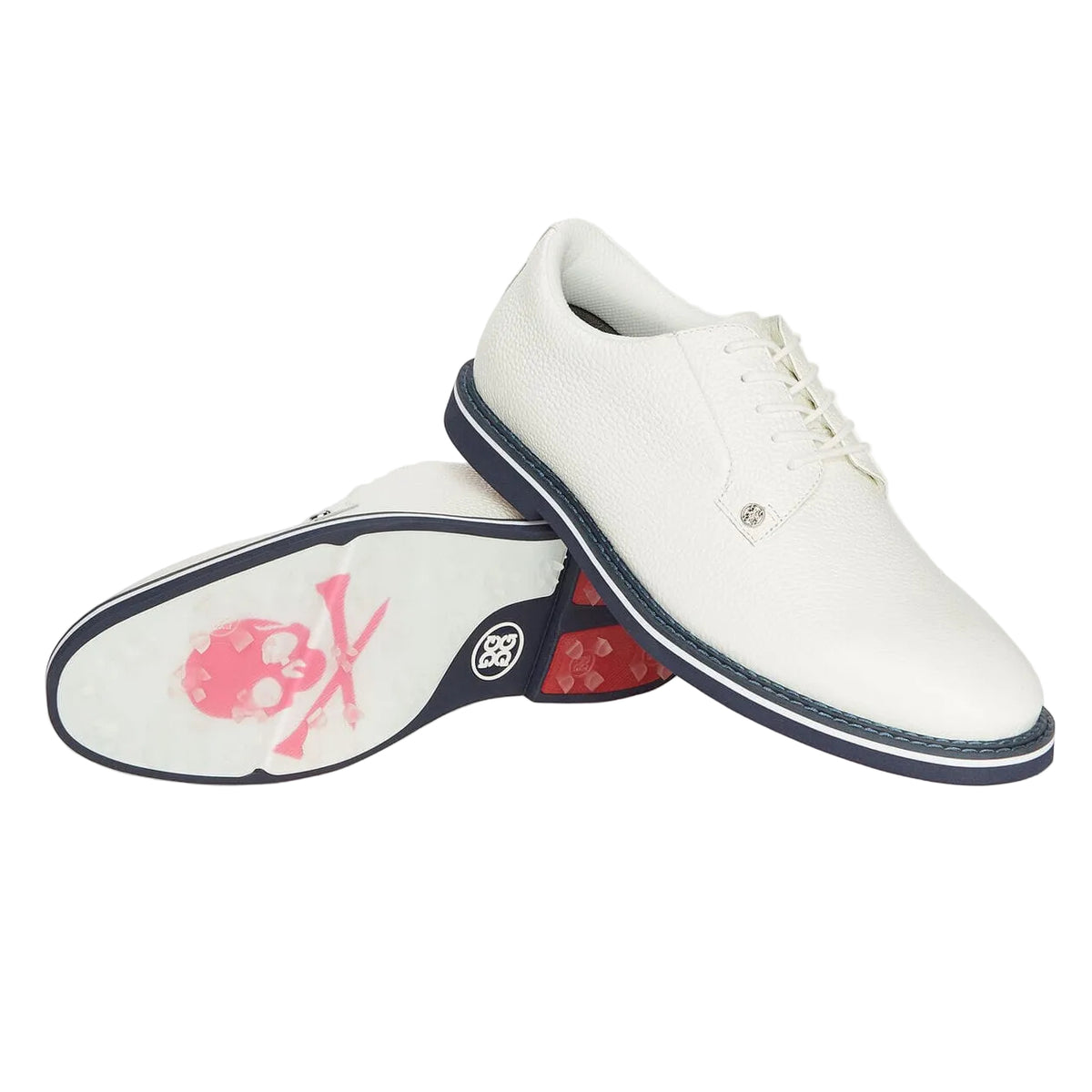 G/FORE Zapatos Gallivanter pebble leather Snow Twilight
