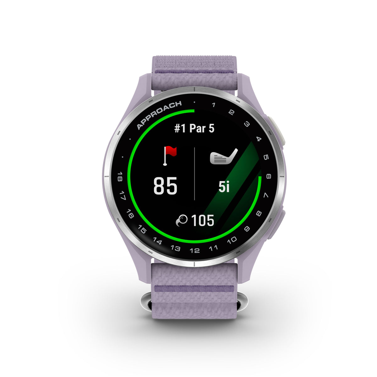 Garmin Reloj GPS de golf Approach J1 – Lila / Argent
