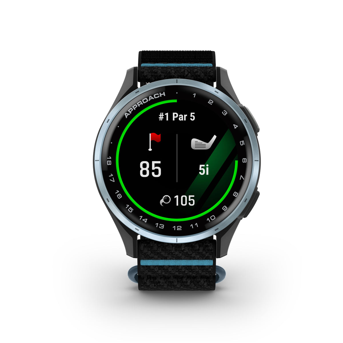 Garmin Reloj GPS de golf Approach J1 – Negro / Azur