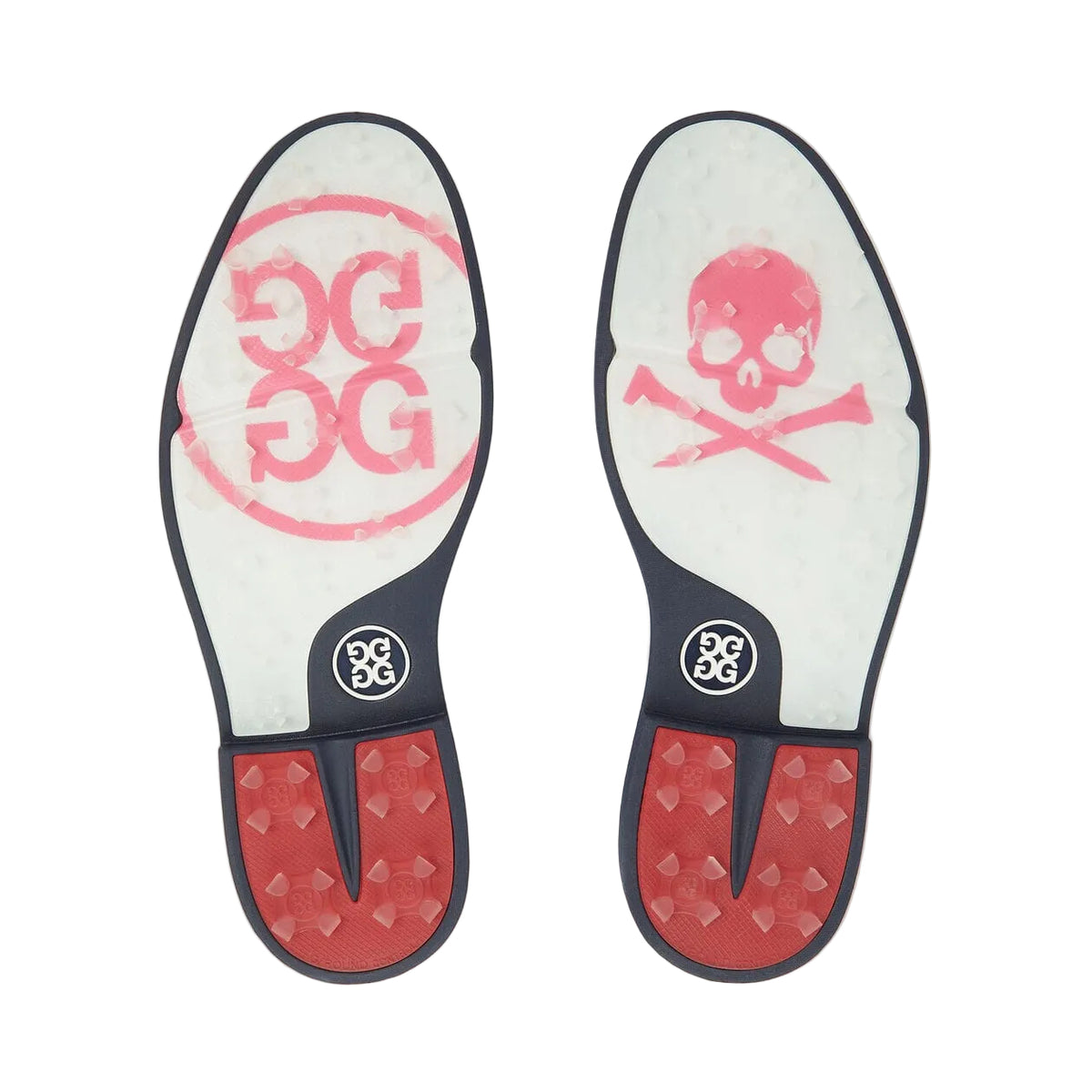 G/FORE Zapatos Gallivanter pebble leather Snow Twilight
