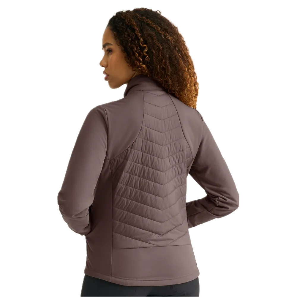 Ping Veste hybride matelassée Ines Femme Café