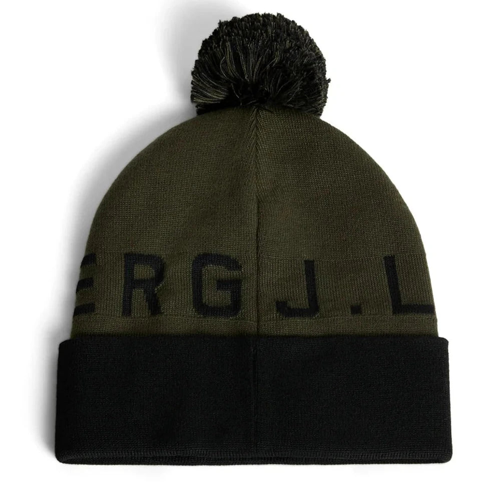 J. lindeberg gorro Brannon negro