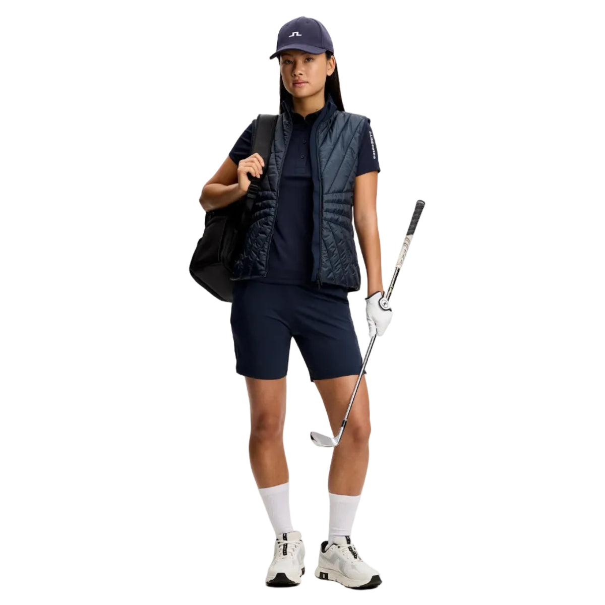 J.Lindeberg Polo Mujer Tour Tech JL Navy