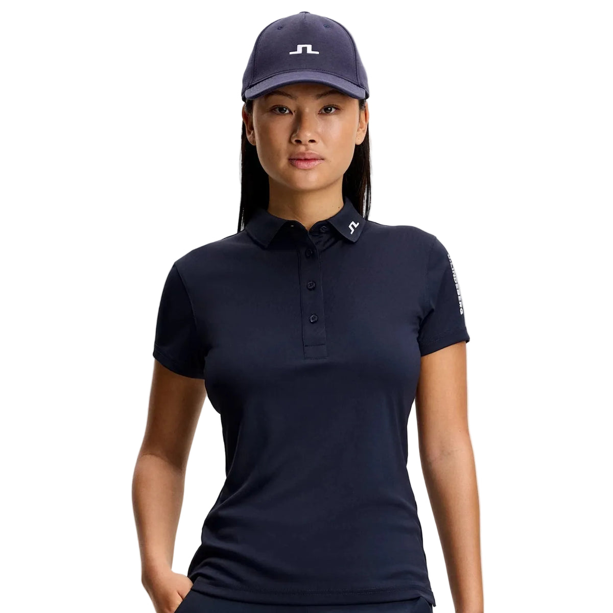J.Lindeberg Polo Mujer Tour Tech JL Navy
