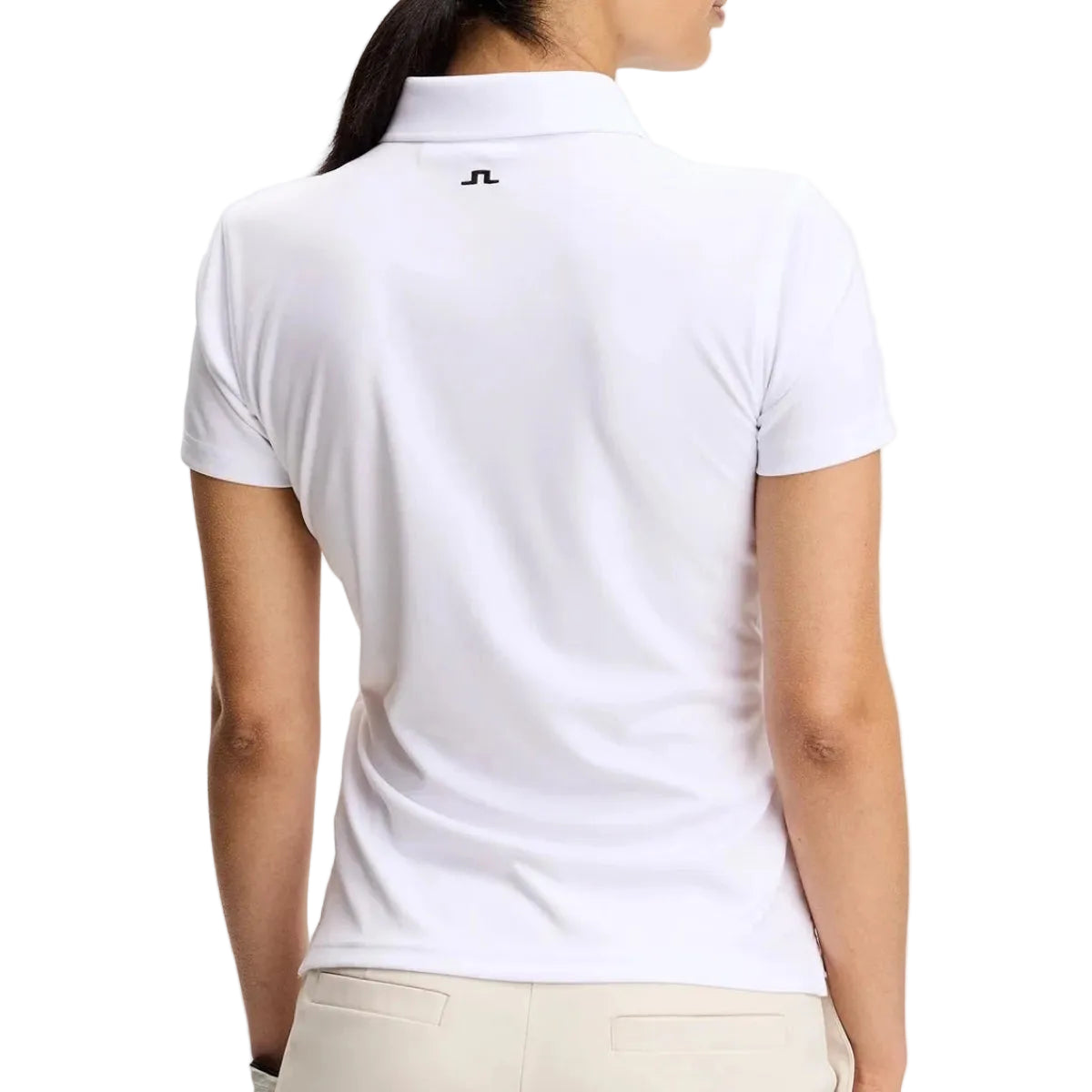 J.Lindeberg Polo Mujer Tour Tech JL White