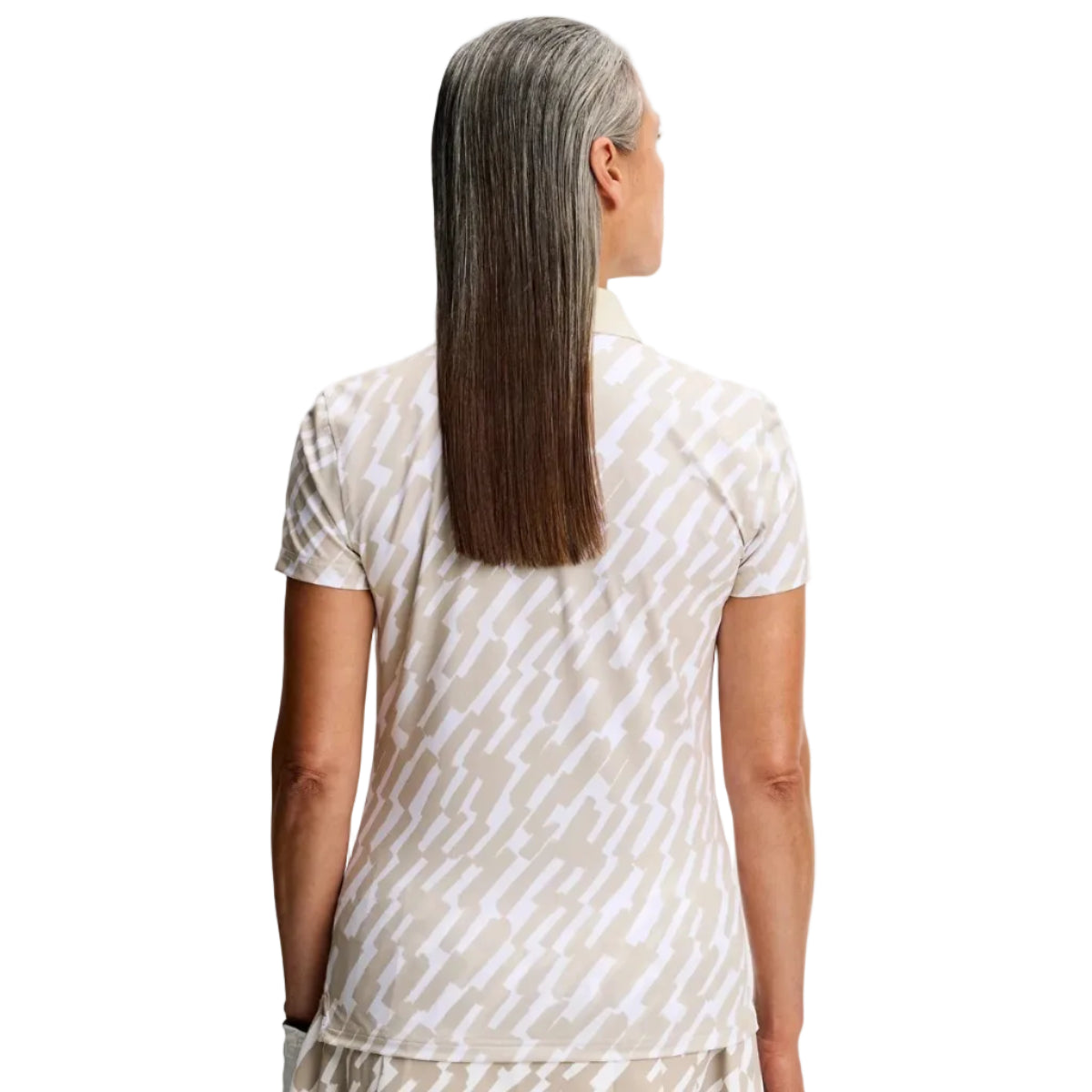J.Lindeberg Polo Mujer Tour Tech Print