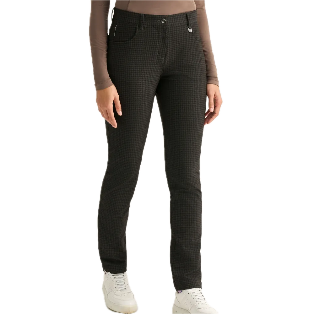 Ping Pantalon d'hiver Kaitlyn II Femme Café / Noir