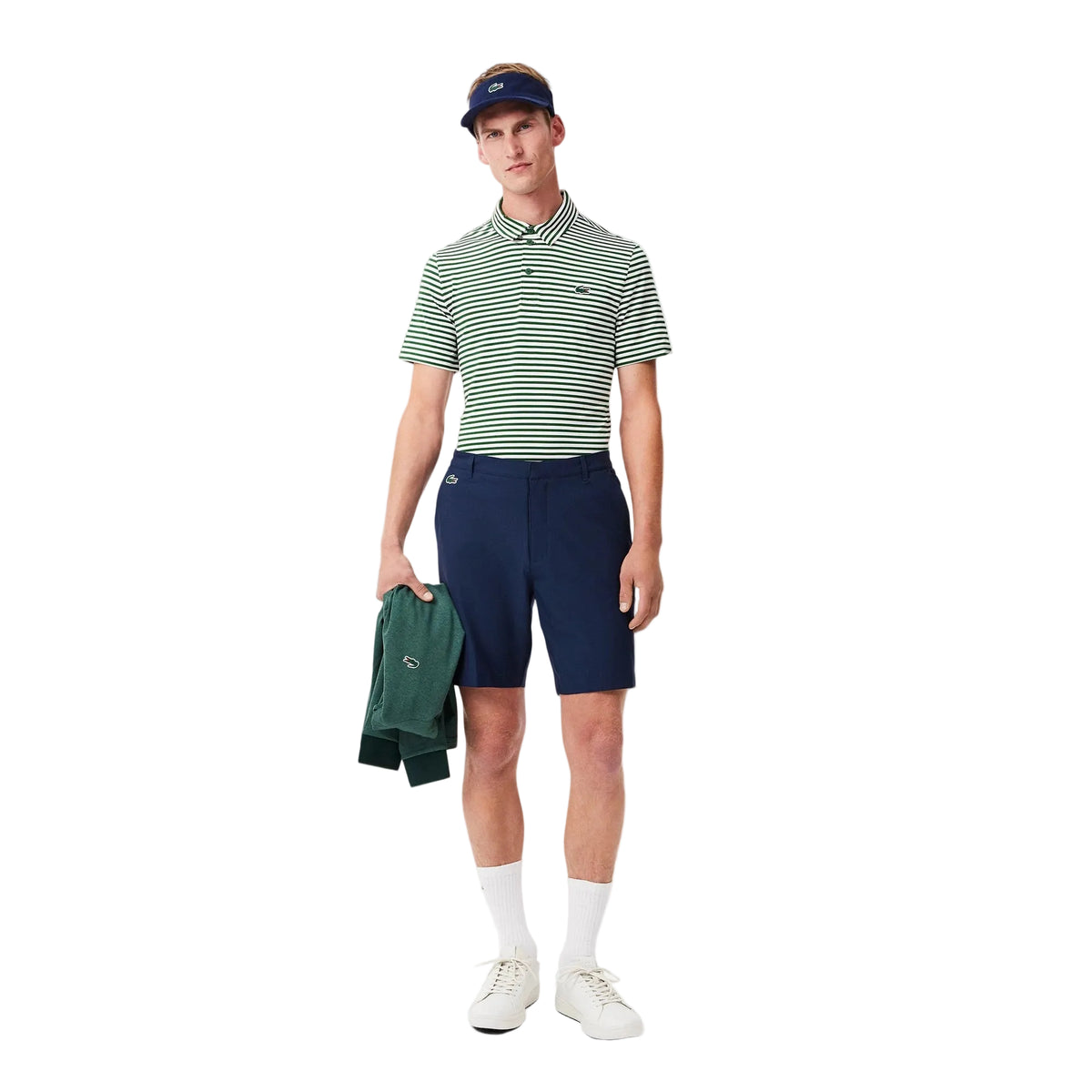 Lacoste Bermudas golf ultra dry marino