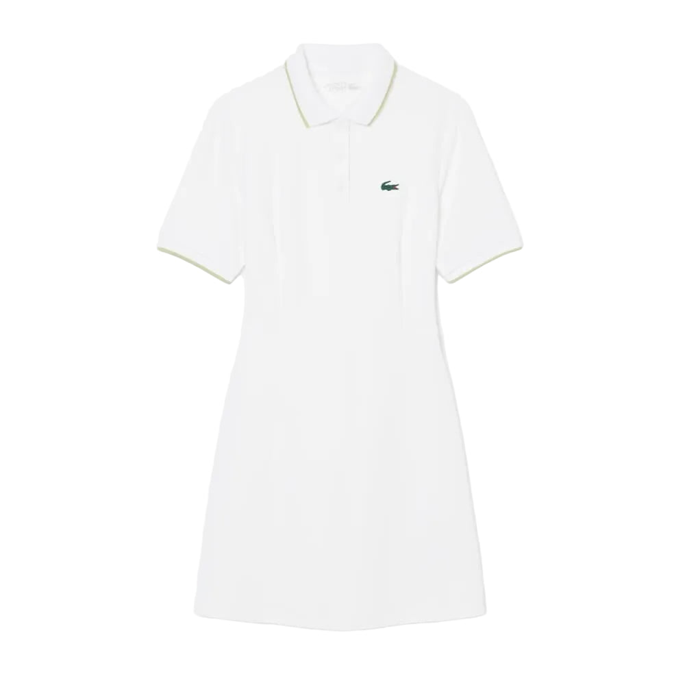 Lacoste Vestido polo Golf ultra dry Blanco