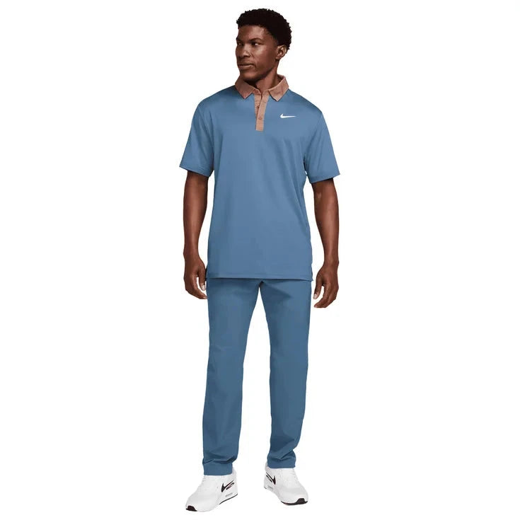 Nike Polo Dri Fit Tour Contrast Polo Bleu