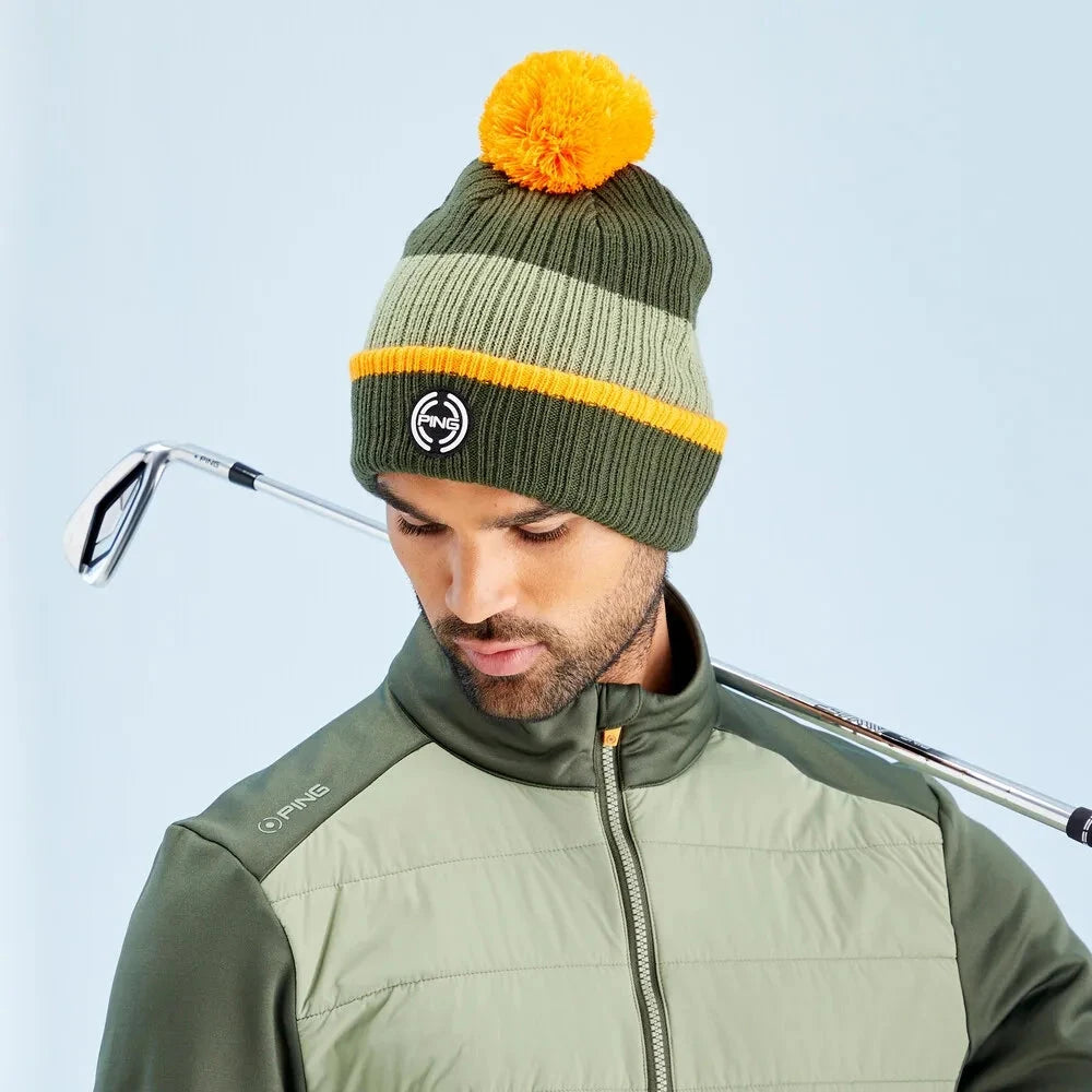 Ping Bonnet BASSET Dark Olive Multi