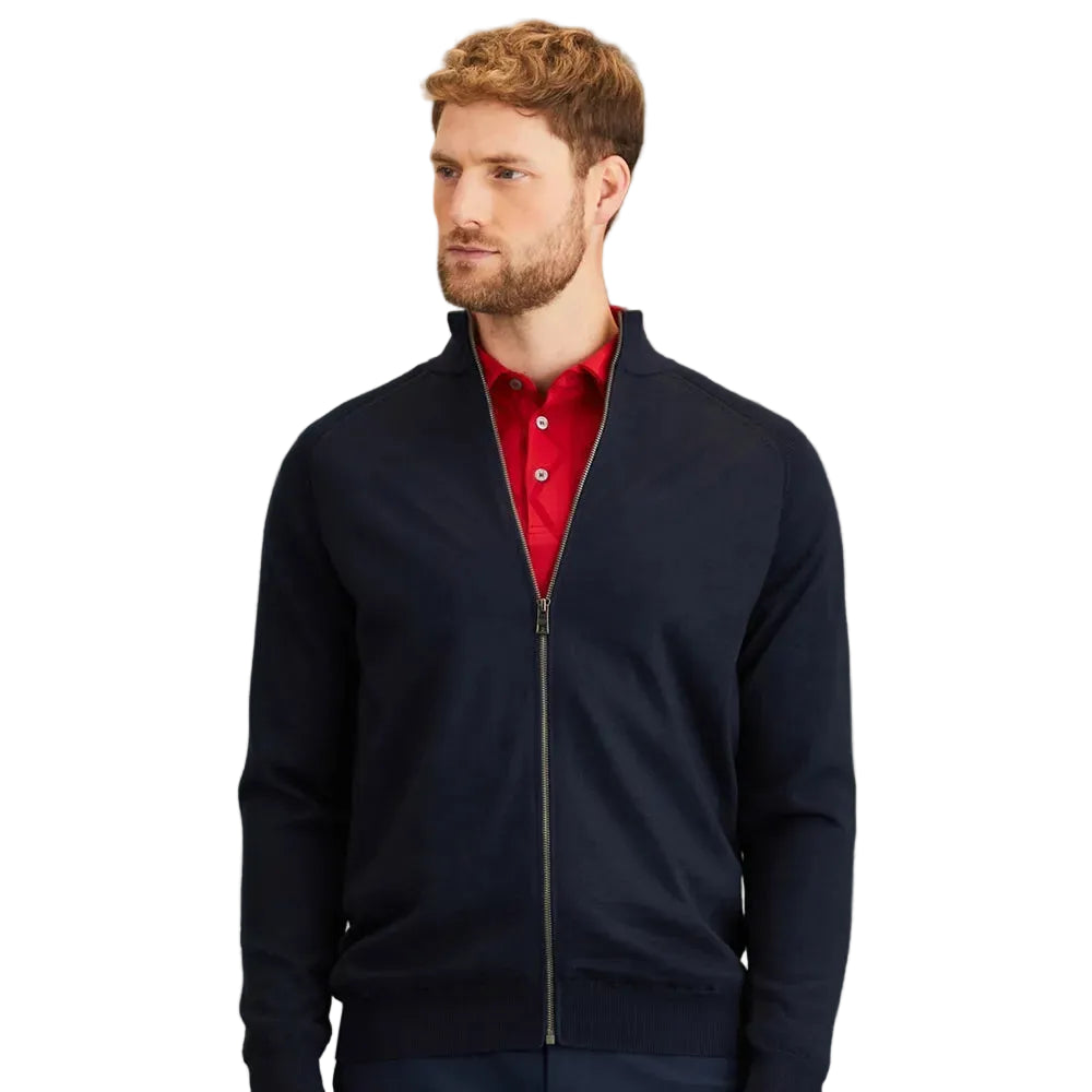 PING Jersey sudadera 1/2 Zip lined Murphy Navy