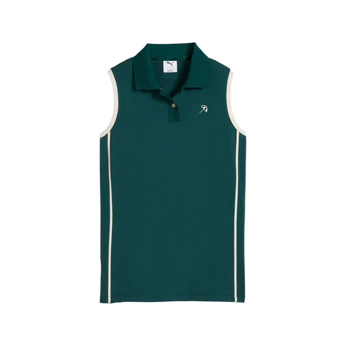 Puma Polo Sin Mangas Mujer AP Modalon Green