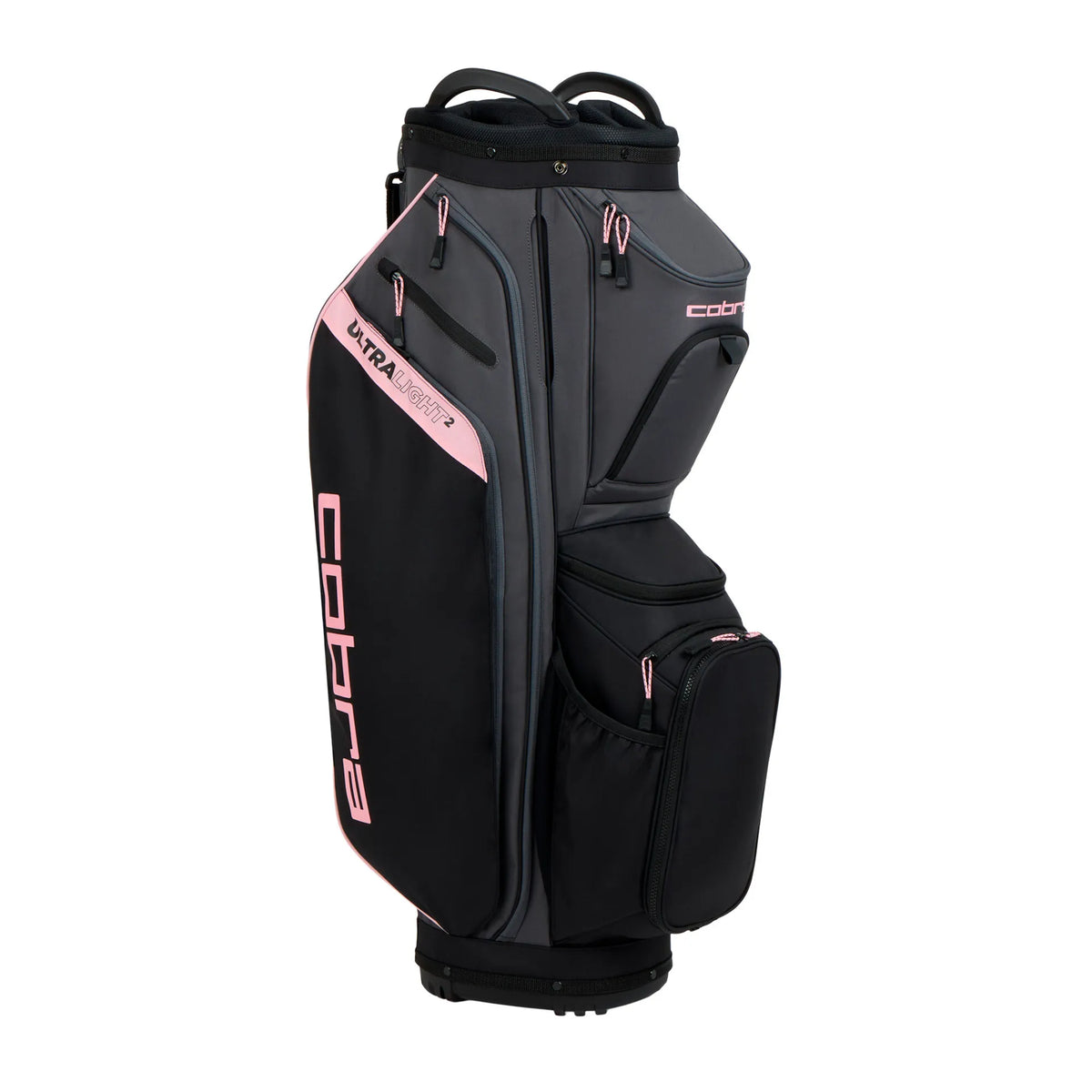 Cobra Bolsa de Carro Ultralight 2 Black-Rosa Gold - GolfCenter.fr