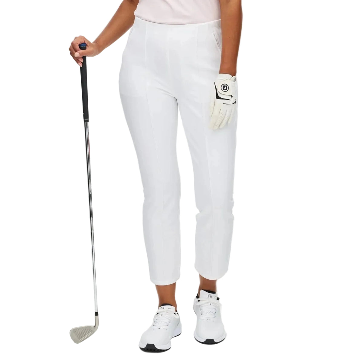 Rohnisch Pantalón Clubhouse Highwater Mujer Blanco 2026