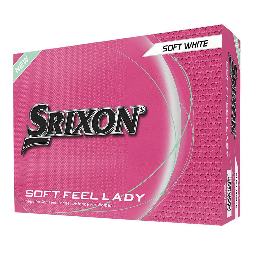 Srixon Balles Soft Feel Lady Blanche (boite de 12 balles) New 2025