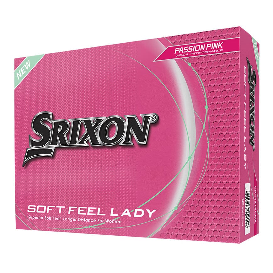 Srixon Balles Soft Feel Lady Passion Pink (boite de 12 balles) New 2025