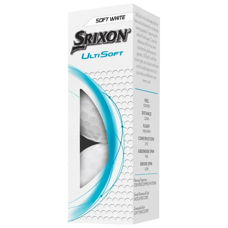 Srixon Balles ULTISOFT (boite de 12 balles)new 2025