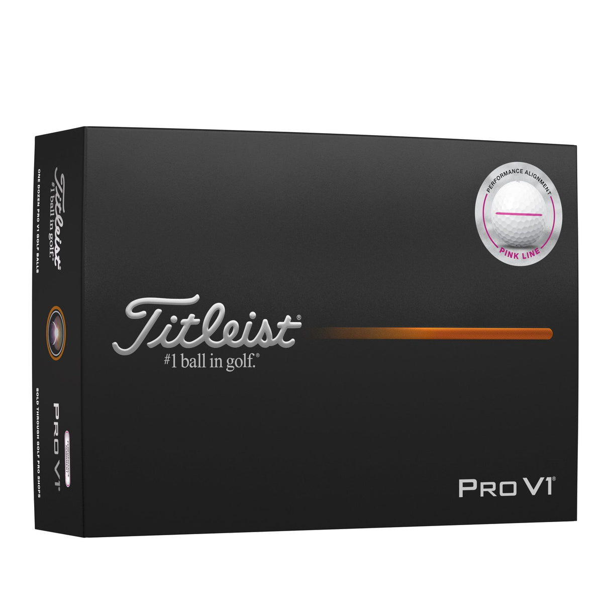 Titleist PRO V1 2025 AIM Performance Alignement (boite de 12)