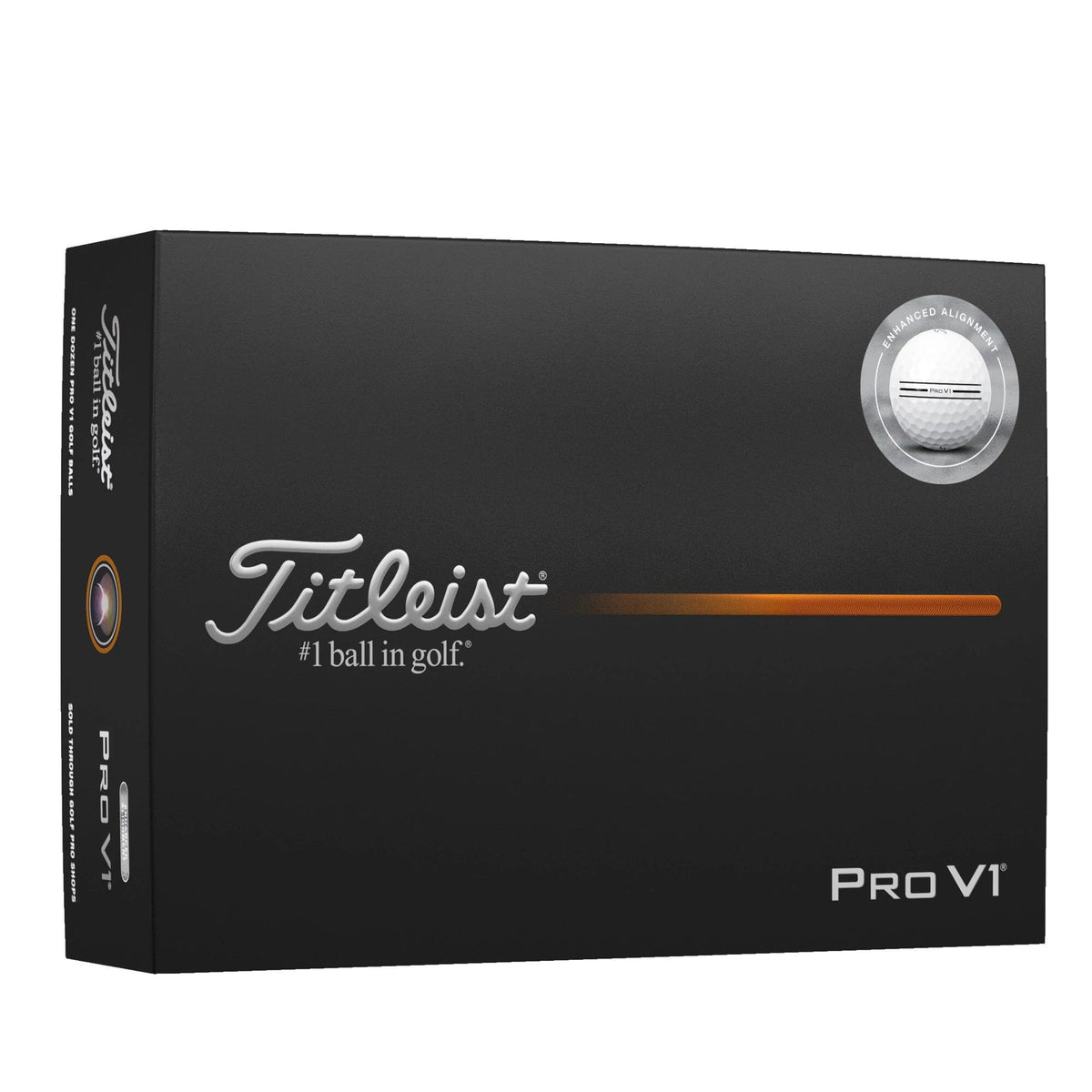 Titleist Pro V1 - Enhanced Alignement 2025 (boite de 12)
