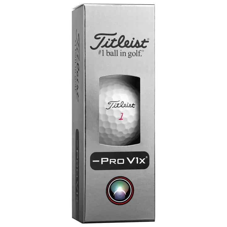 Titleist Pro V1x Left Dash new (caja de 12) CON LOGO GOLFCENTER