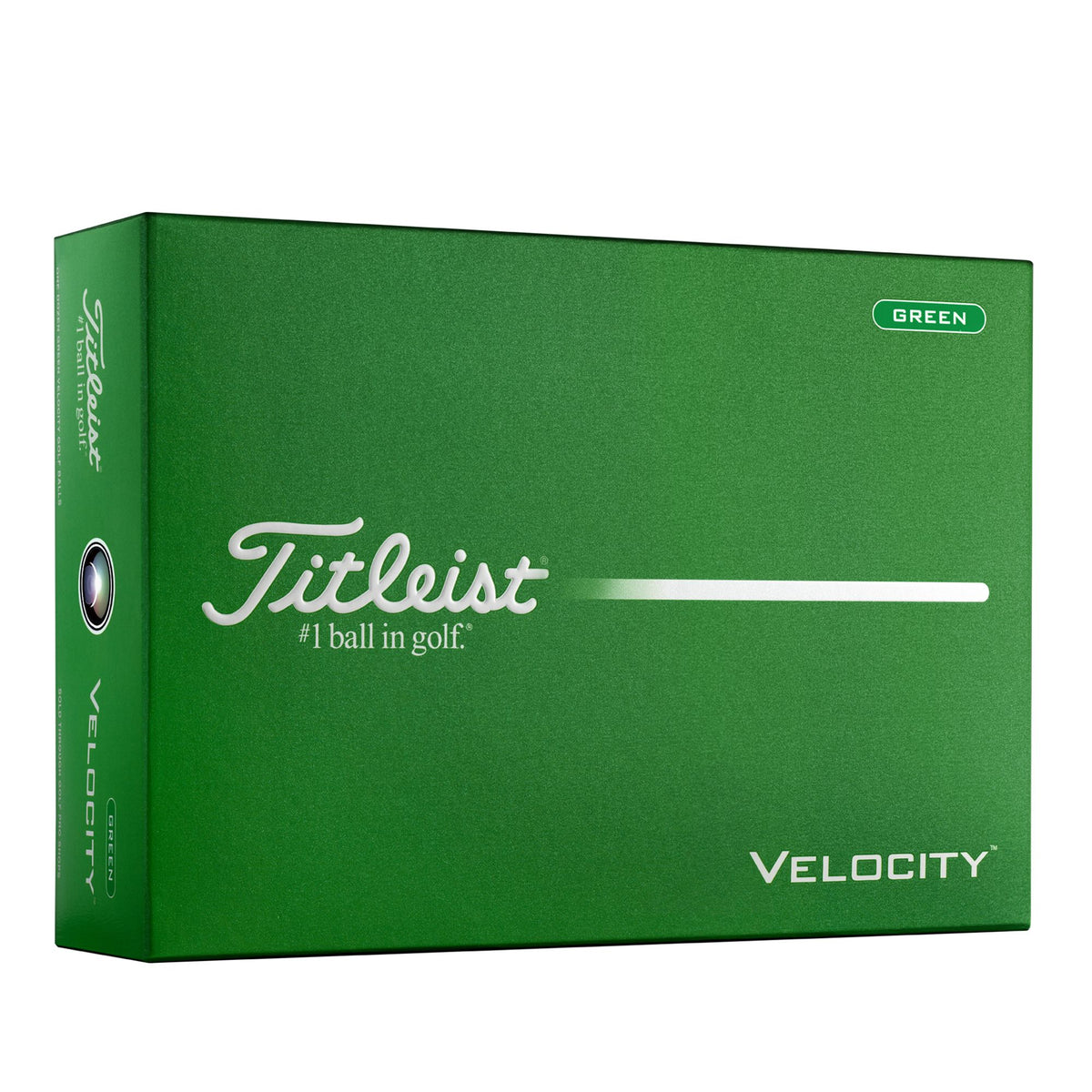 Titleist Balles Velocity Verte 2026 (boite de 12)