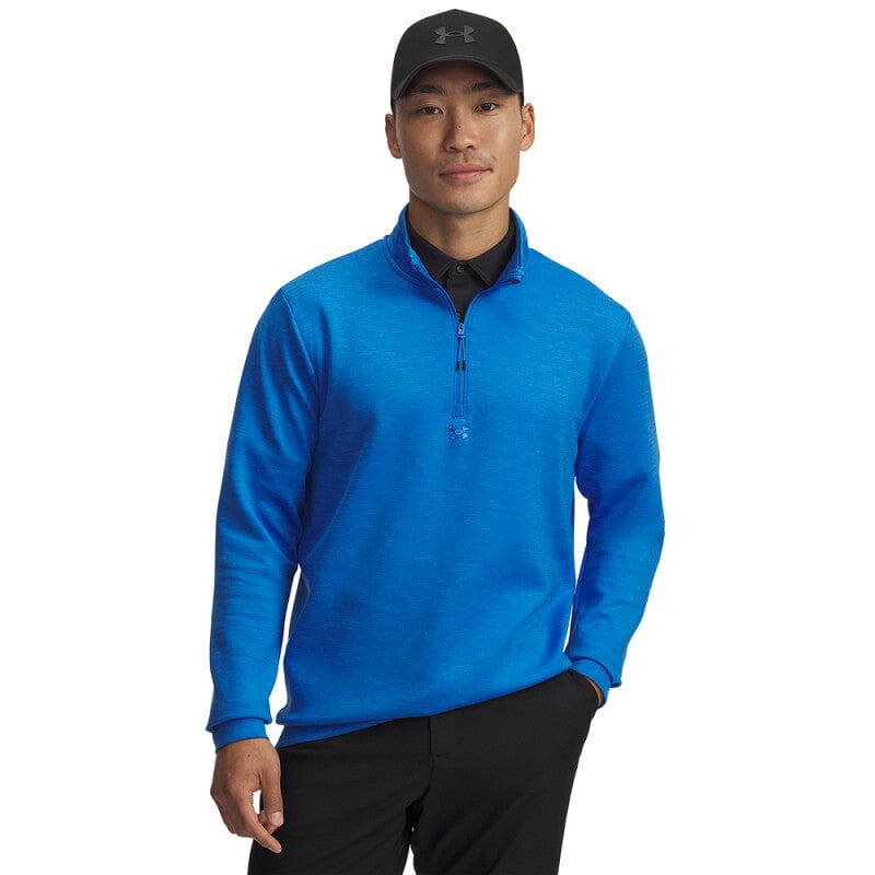 Under Armour Midlayer UA Drive 1/4 zip Bleu Atlantis