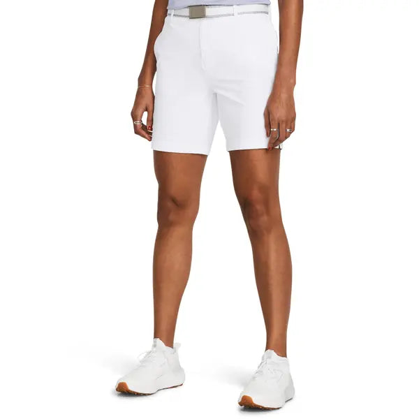 Under Armour Mujer Pantalón corto UA Drive Blanco - GolfCenter.fr