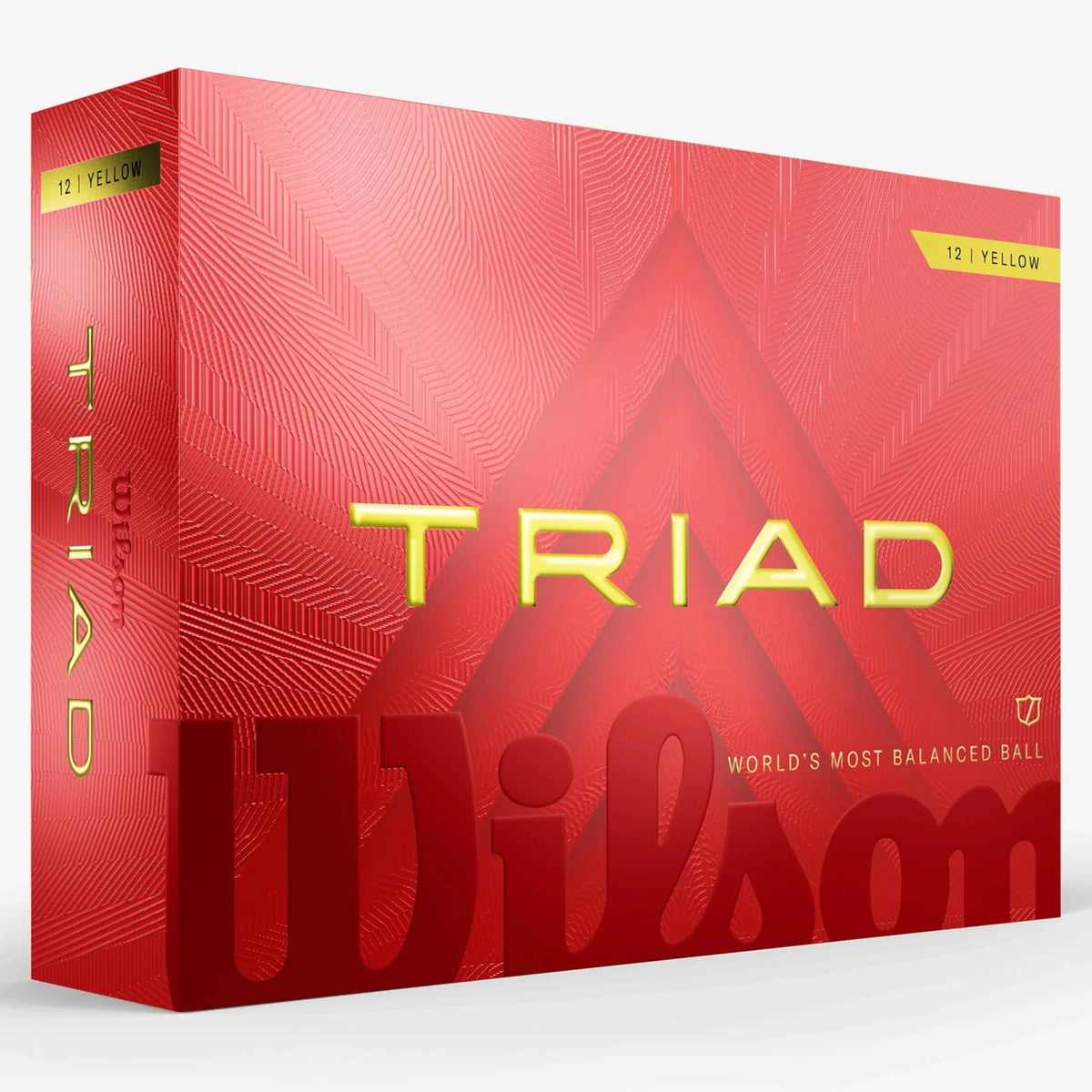 Wilson Bolas Triad Amarillo (Caja de 1 douzaine)